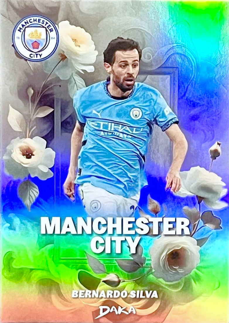 Bernardo Silva /175 - Flor Refractor - Top Audience Manchester City 24/25