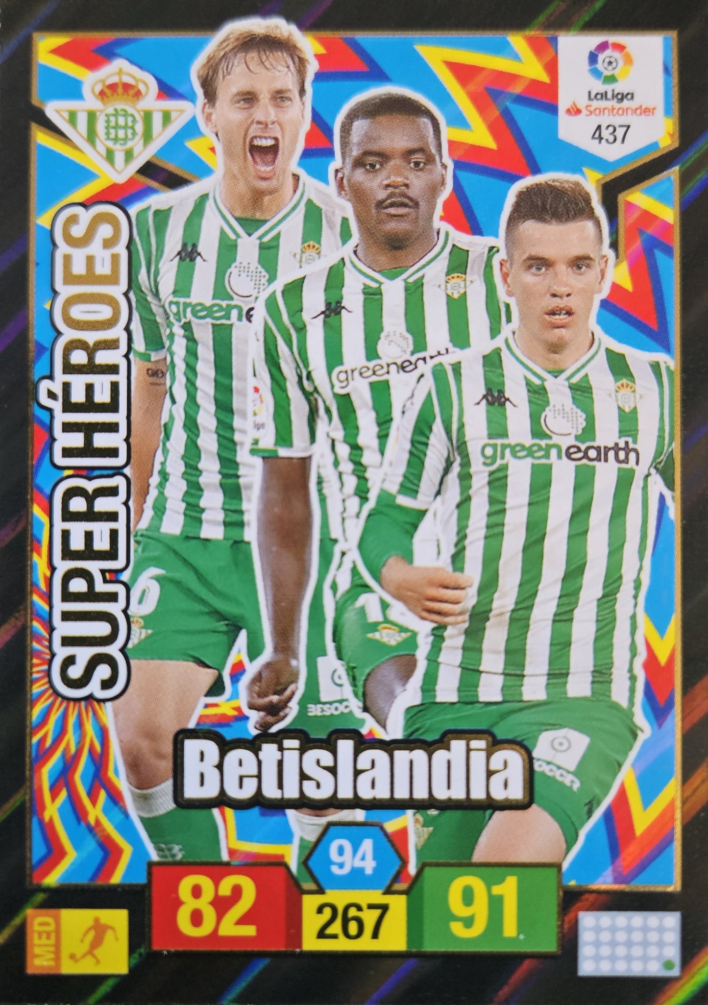 Betislandia - Super Héroes - Adrenalyn XL LaLiga 18/19