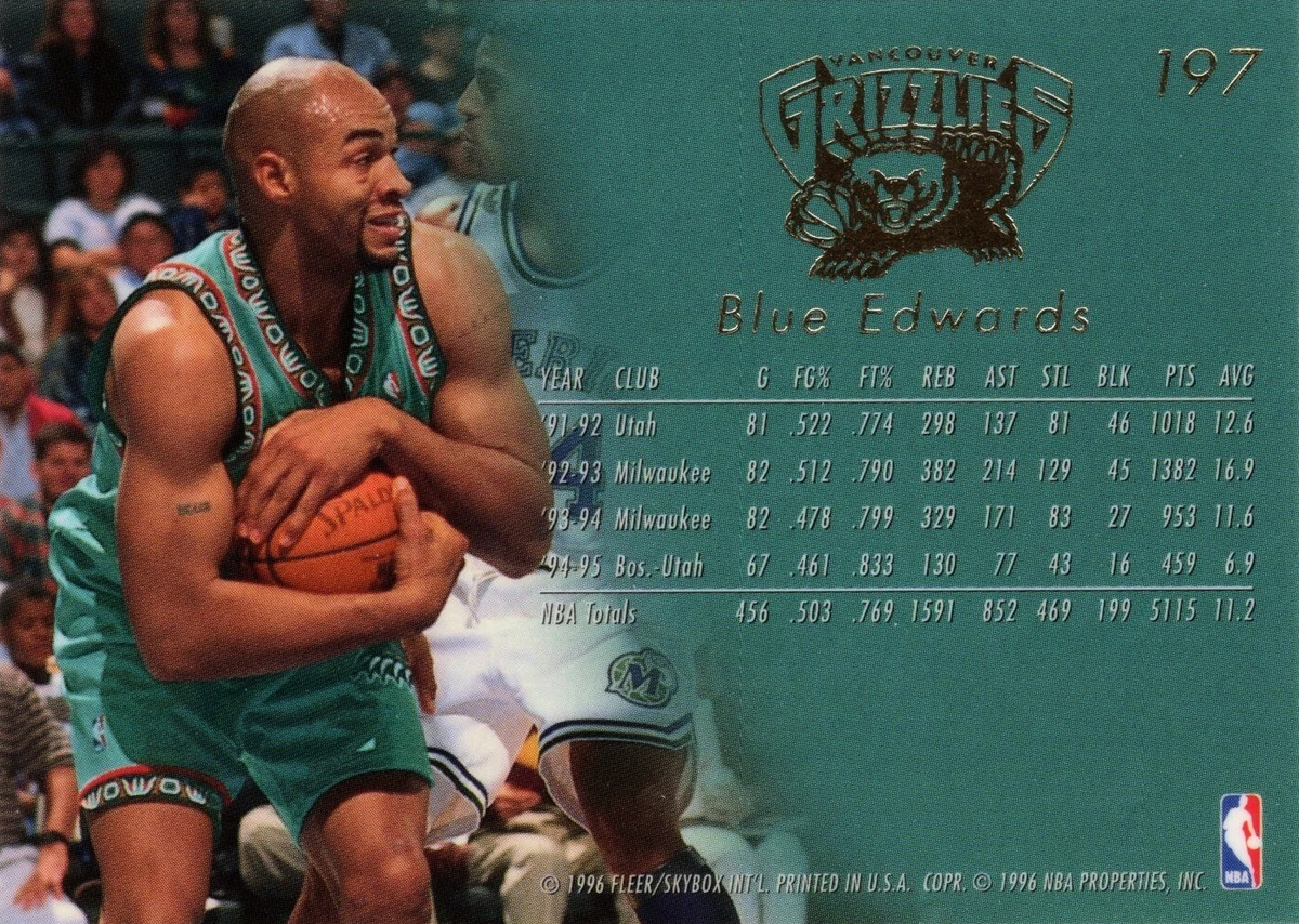 Blue Edwards - Flair 95/96