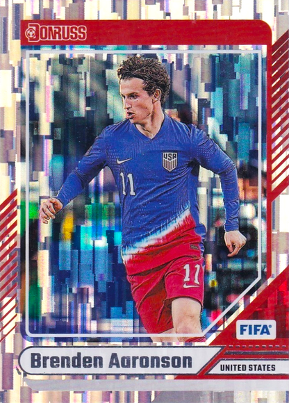 Brenden Aaronson - Holo Plata - Donruss Soccer 24/25