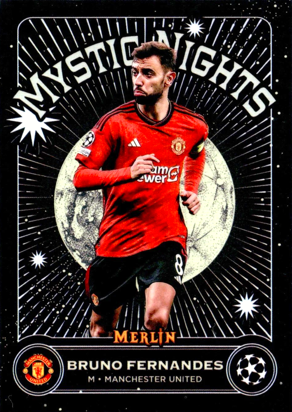 Bruno Fernandes - Mystic Nights - Merlin UEFA Club Competitions 23/24