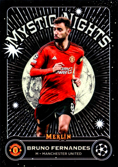 Bruno Fernandes - Mystic Nights - Merlin UEFA Club Competitions 23/24