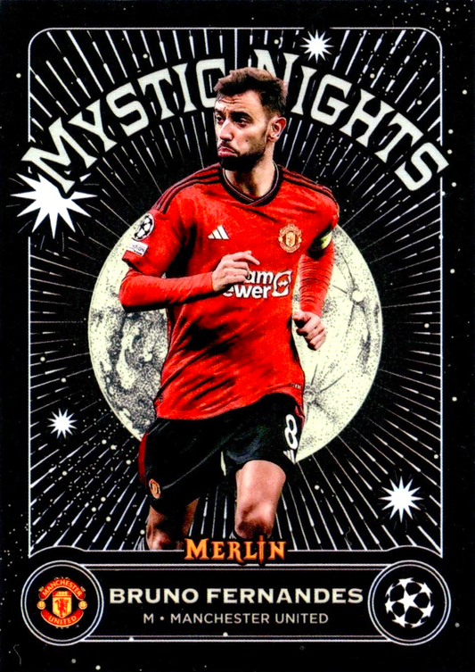 Bruno Fernandes - Mystic Nights - Merlin UEFA Club Competitions 23/24