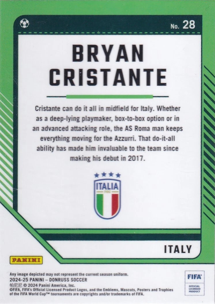 Bryan Cristante - Optic - Donruss 24/25
