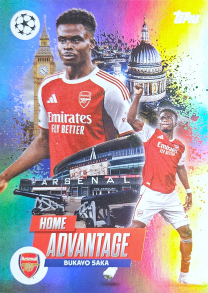 Bukayo Saka - Case Hit SSP - Home Advantage - UEFA Club Competitions 25/26