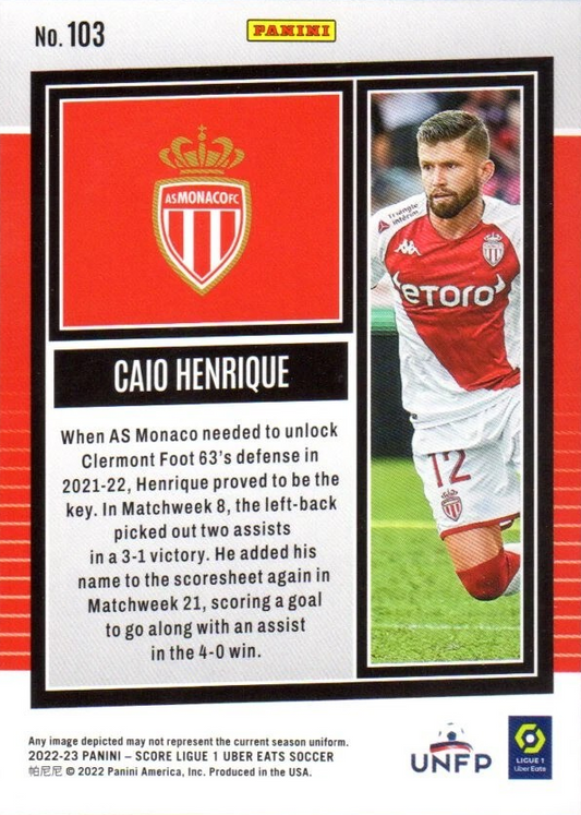 Caio Henrique (RC) - Score Ligue 1 22/23