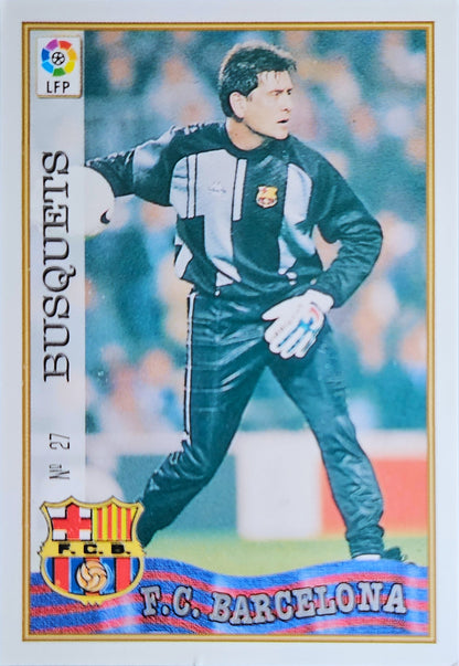 Carles Busquets - Las Fichas de la Liga 97/98