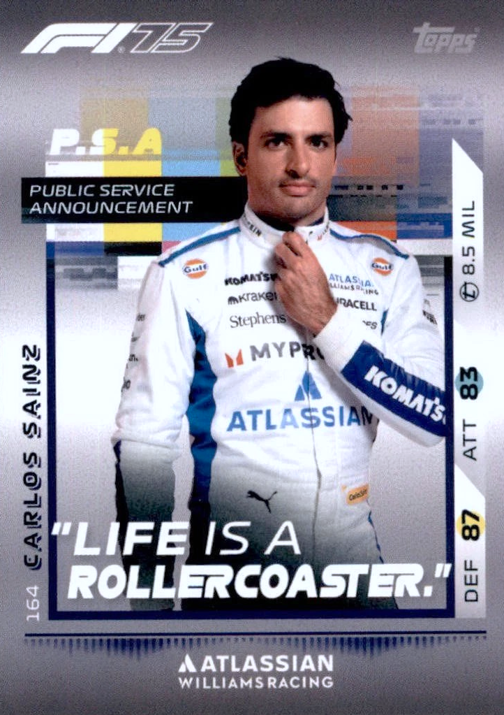 Carlos Sainz - P.S.A - Turbo Attax Formula 1 2025