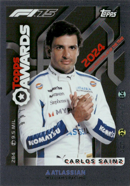 Carlos Sainz - Topps Awards - Turbo Attax Formula 1 2025