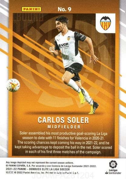 Carlos Soler - Spellbound - Donruss Elite LaLiga 21/22