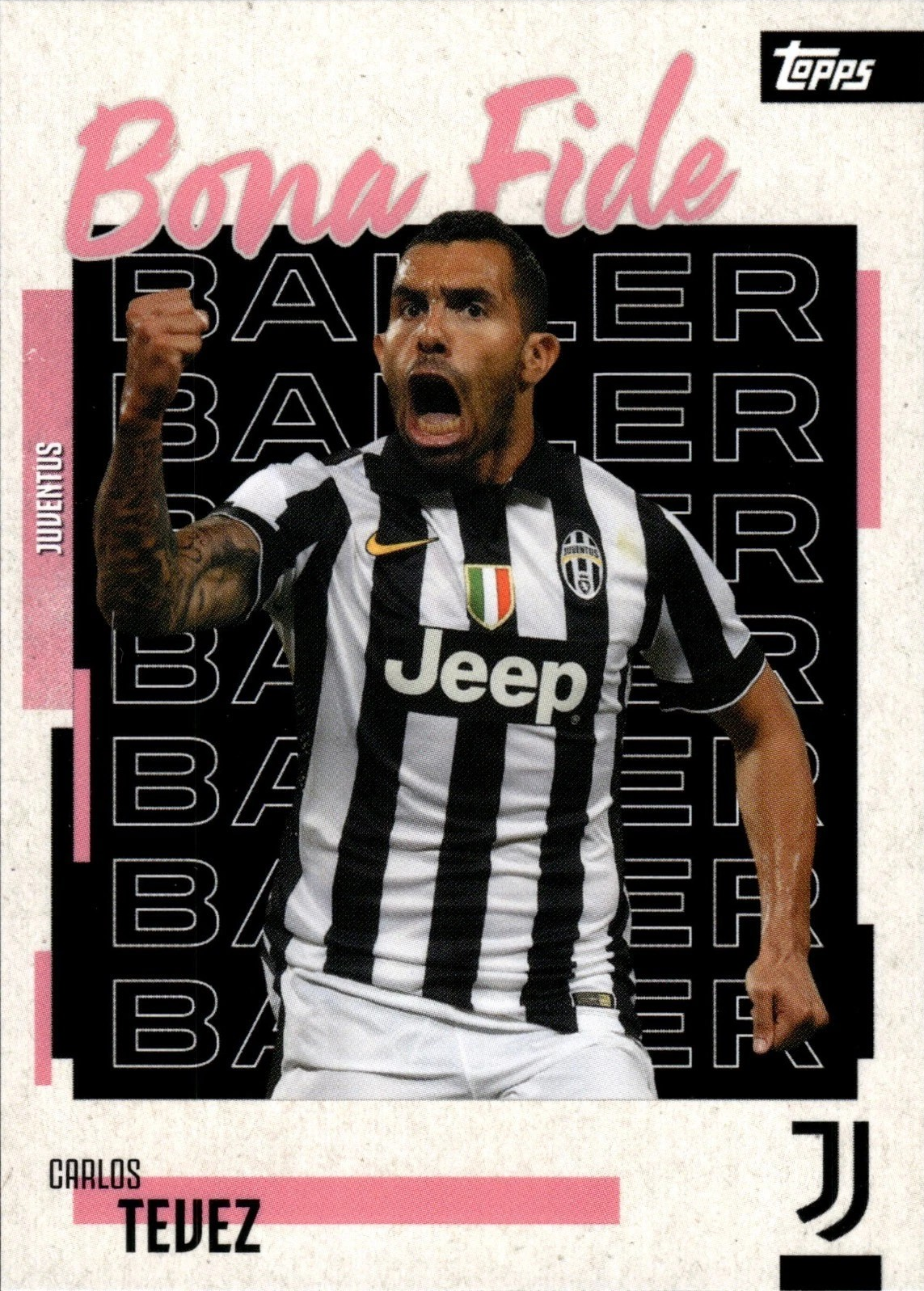 Carlos Tévez - Bona Fide - Team Set Juventus 25/26