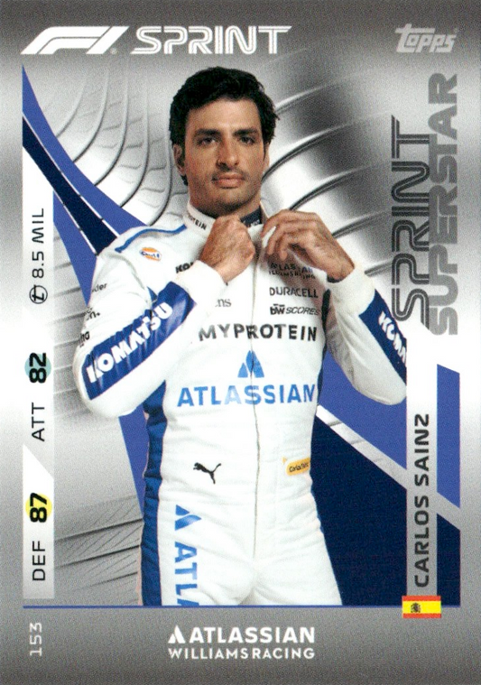 Carlos Sainz - Sprint Superstar - Turbo Attax Formula 1 2025