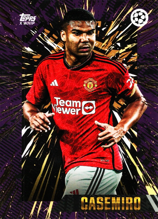 Casemiro - Topps Gold UEFA Club Competitions 23/24