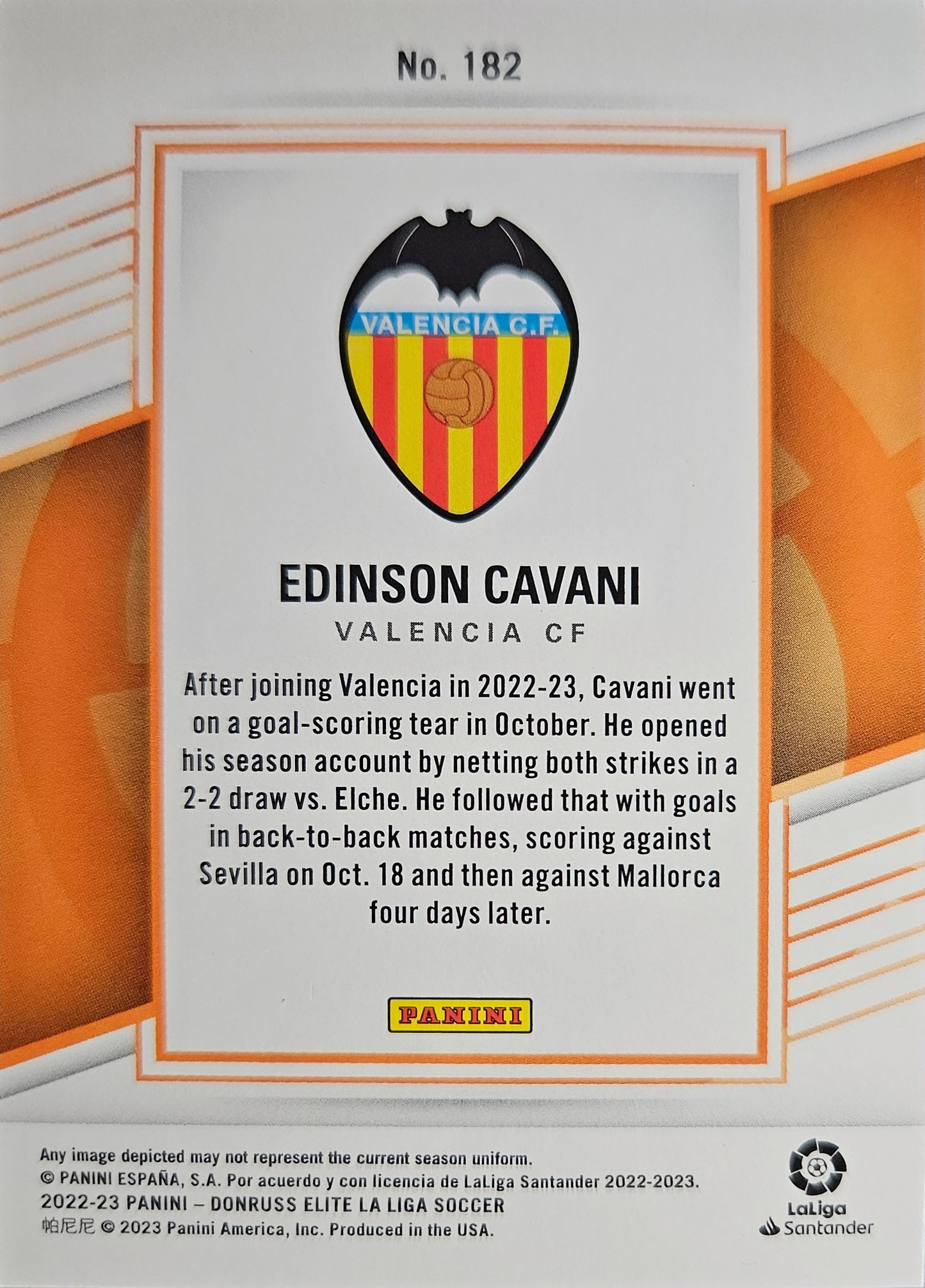 Cavani - Donruss Elite LaLiga 22/23