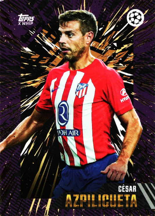 César Azpilicueta - Topps Gold UEFA Club Competitions 23/24