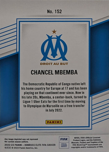 Chancel Mbemba (RC) - Donruss Elite FIFA Soccer 22/23
