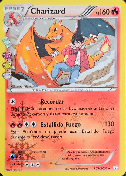 Charizard - Holo RC5/RC32 - Pokémon Generations 2016