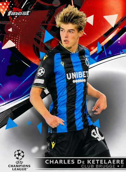 Charles De Ketelaere - Topps Finest UEFA Club Competitions 21/22