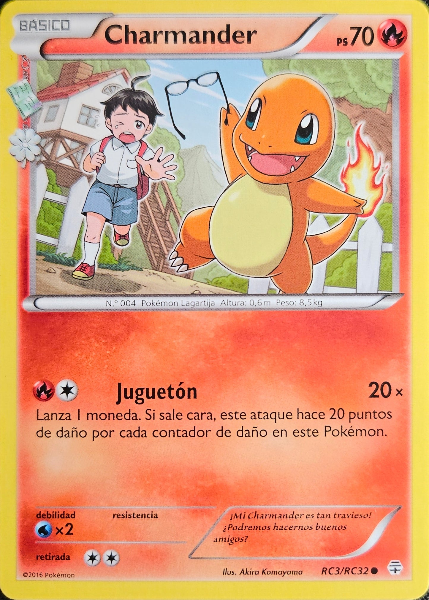 Charmander - RC3/RC32 - Pokémon Generations 2016