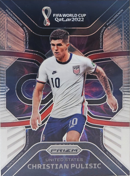 Christian Pulisic - Phenomenon - Panini Prizm FIFA World Cup Qatar 2022