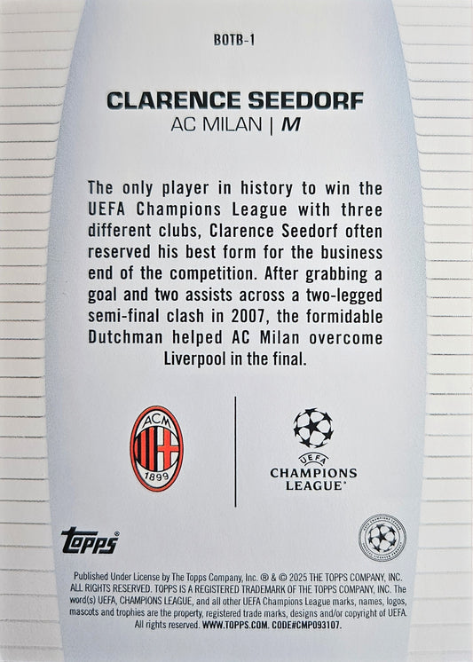 Clarence Seedorf - Best of the best - UEFA Club Competitions 24/25