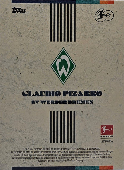 Claudio Pizarro - Legenden - Topps Bundesliga 23/24