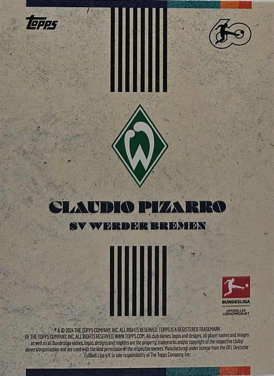 Claudio Pizarro - Legenden - Topps Bundesliga 23/24