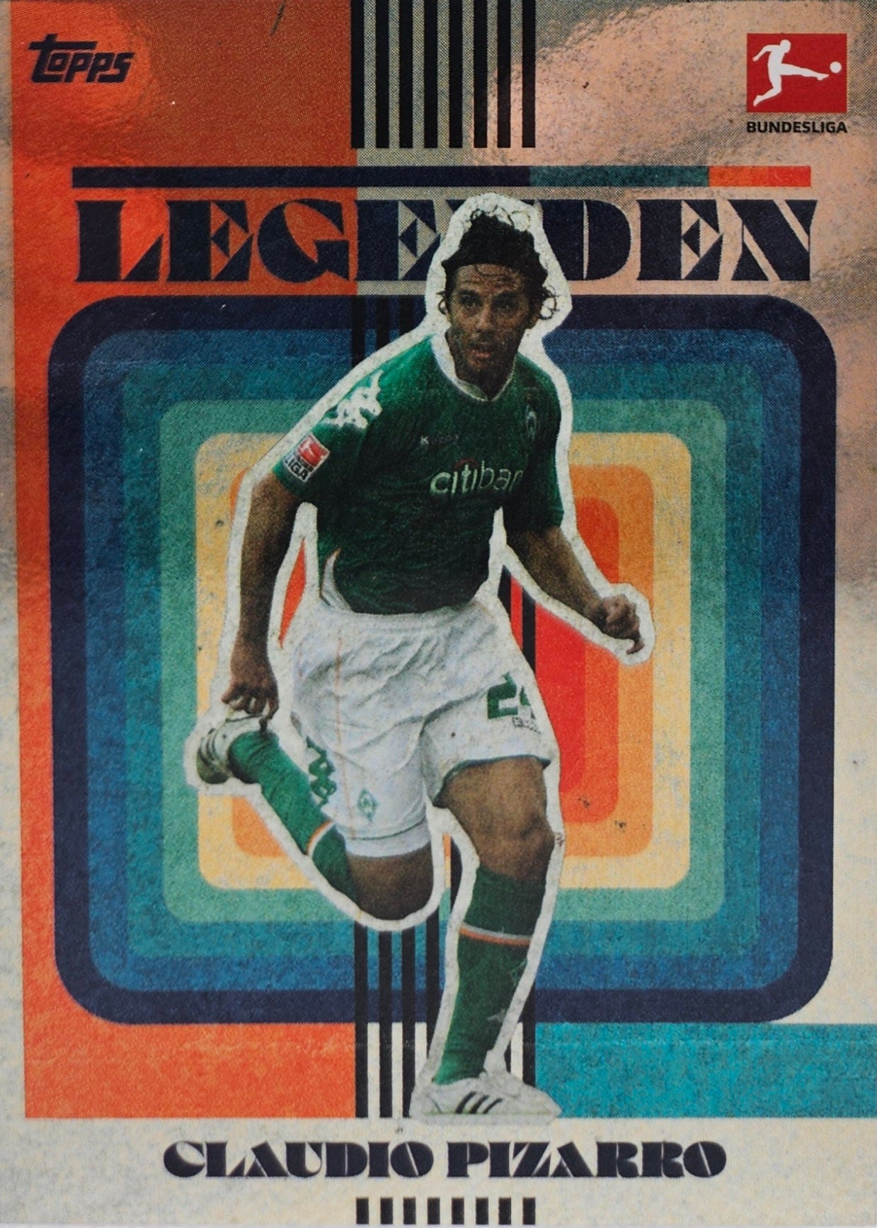 Claudio Pizarro - Legenden - Topps Bundesliga 23/24