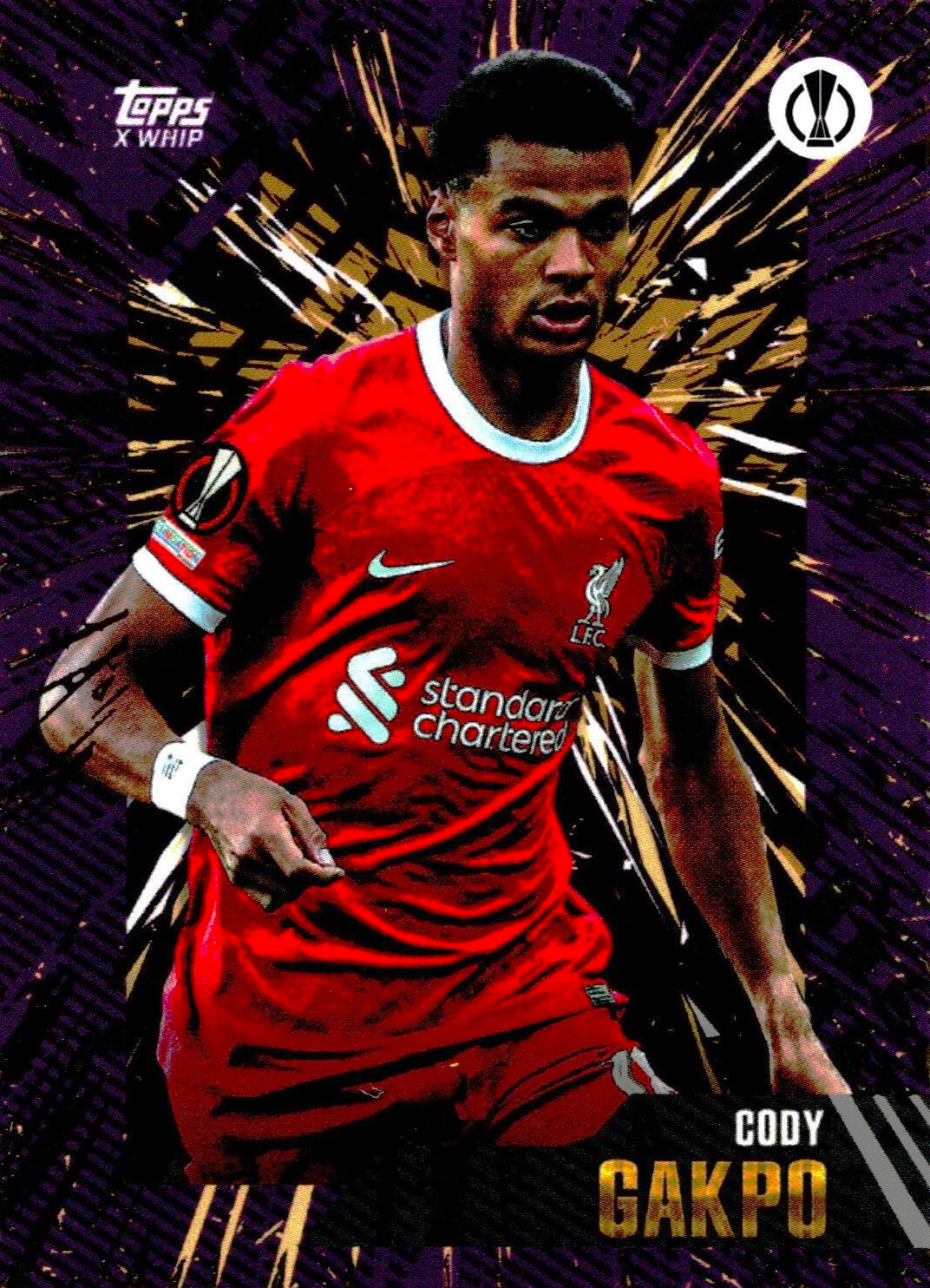 Cody Gakpo - Topps Gold UEFA Club Competitions 23/24