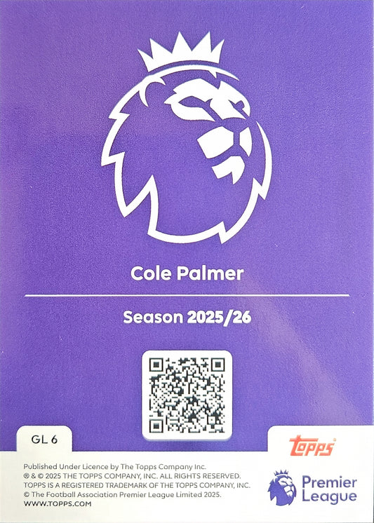 Cole Palmer - Gold Lion - Topps Premier League 2026