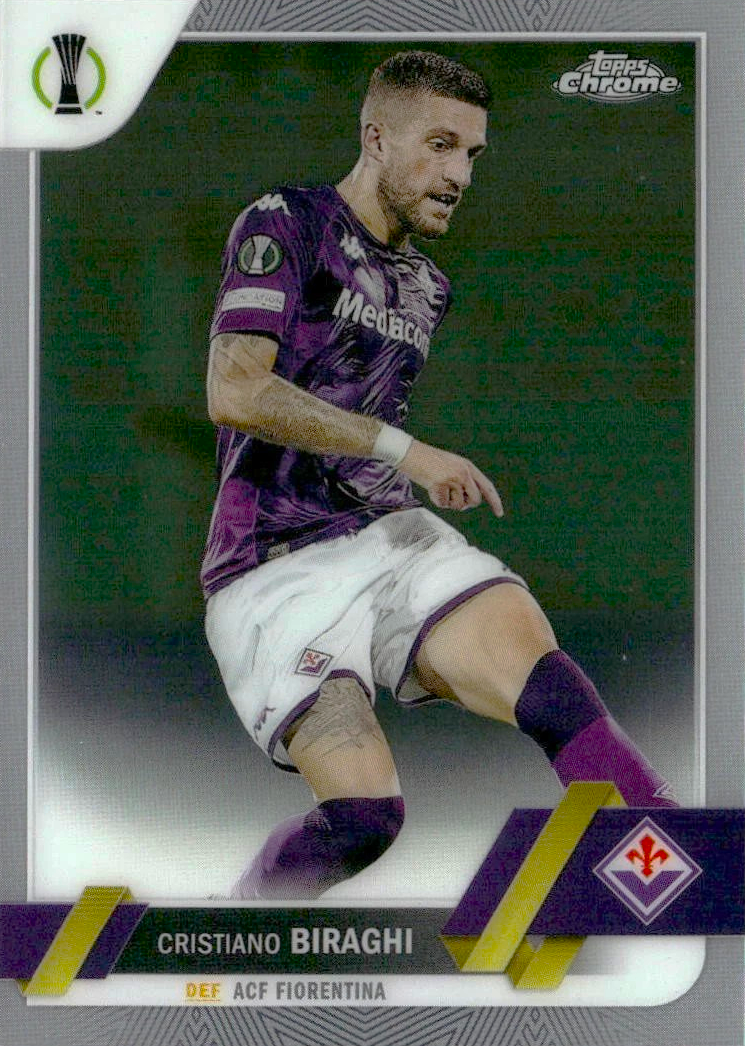 Cristiano Biraghi - Topps Chrome UEFA Club Competitions 22/23