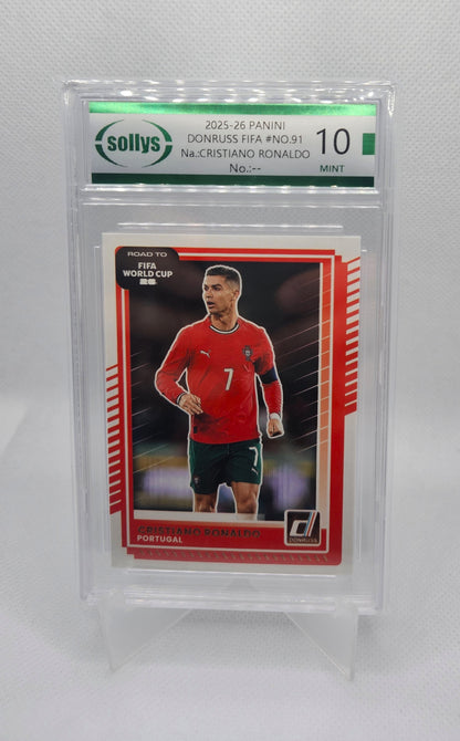 Cristiano Ronaldo - Sollys 10 - Donruss Road to FIFA World Cup 26
