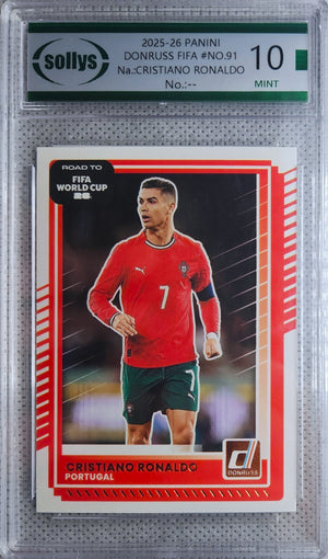 Cristiano Ronaldo - Sollys 10 - Donruss Road to FIFA World Cup 26