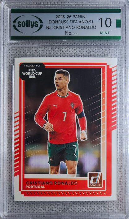 Cristiano Ronaldo - Sollys 10 - Donruss Road to FIFA World Cup 26