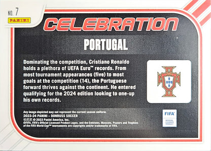 Cristiano Ronaldo - Celebration - Donruss Soccer 23/24