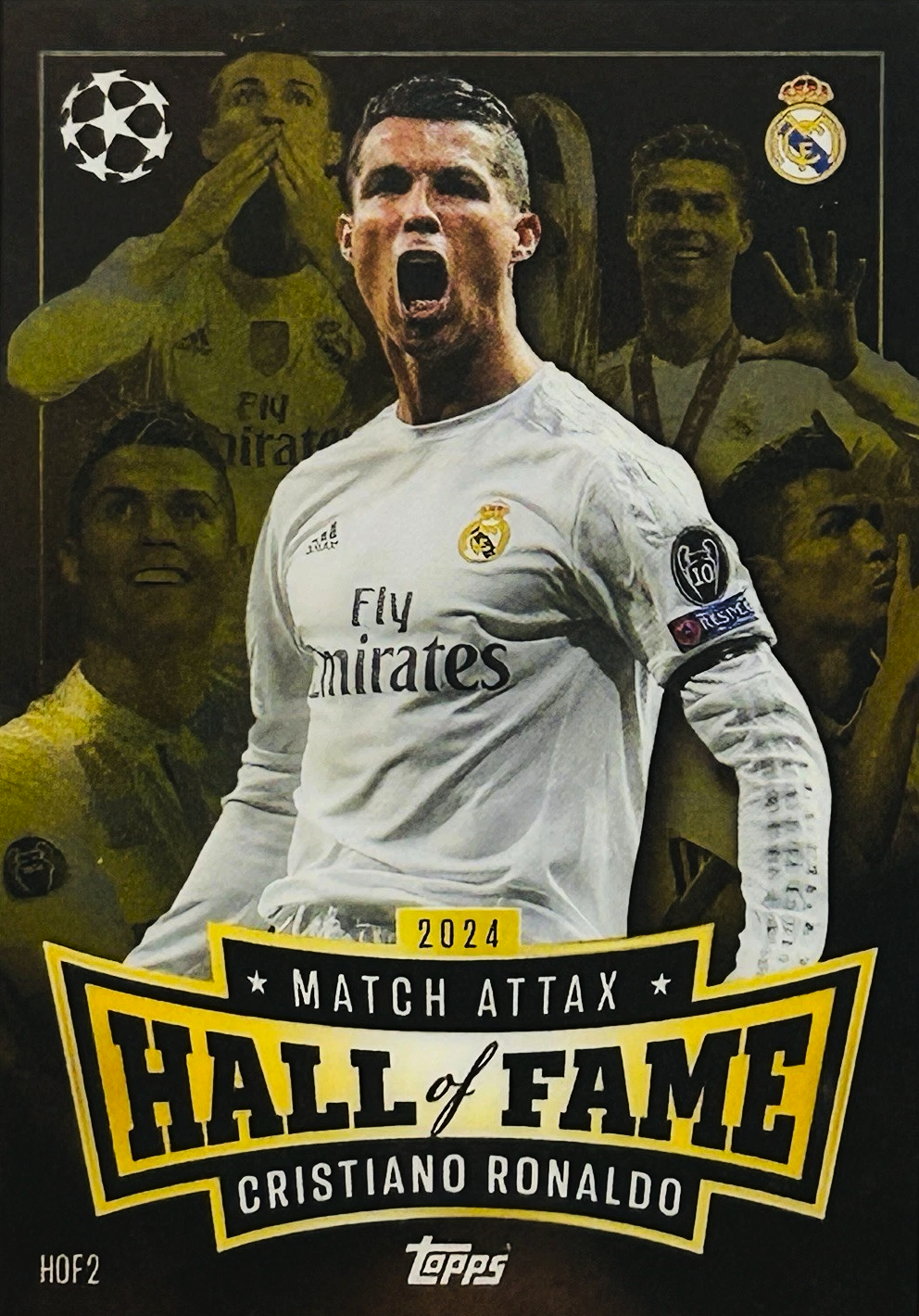 Cristiano Ronaldo - Hall of Fame - Match Attax UEFA Club Competitions 24/25