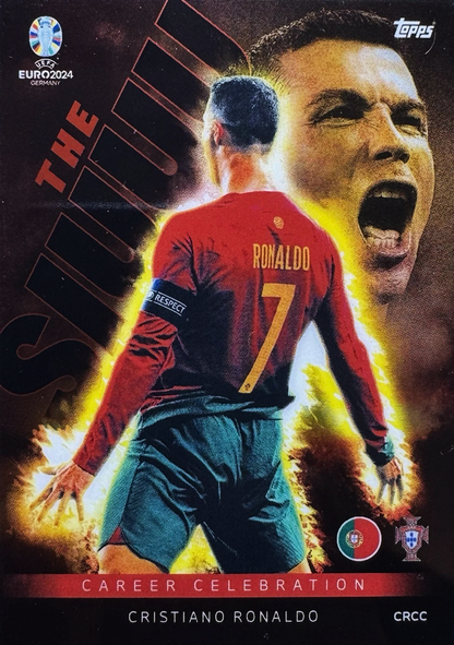 Cristiano Ronaldo - The Siuuu - Match Attax UEFA Euro 2024 Germany