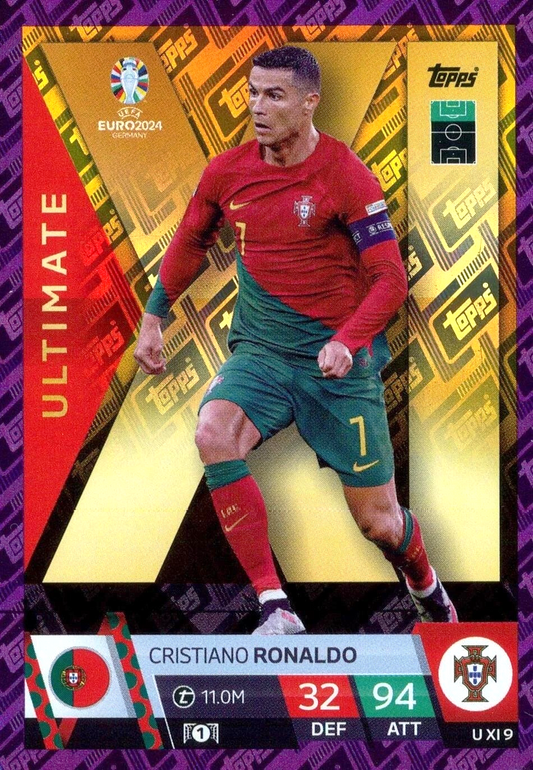Cristiano Ronaldo - Ultimate Purple - Match Attax Euro 2024 Germany
