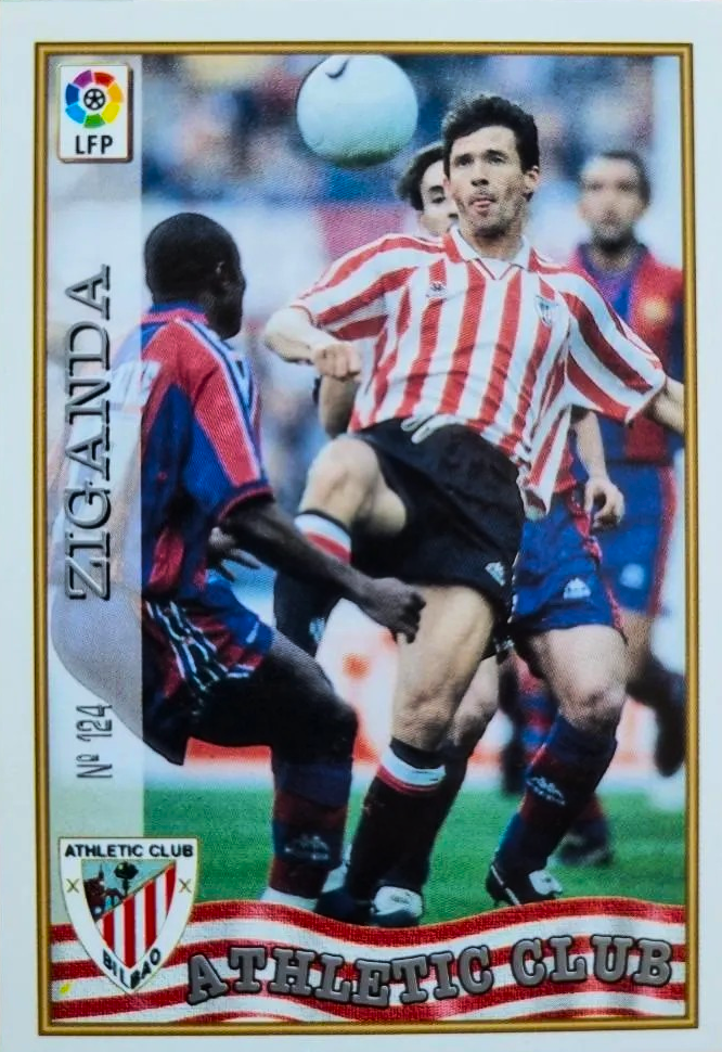 Cuco Ziganda - Las Fichas de la Liga 97/98