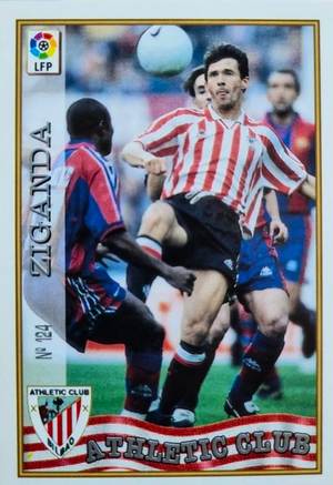 Cuco Ziganda - Las Fichas de la Liga 97/98