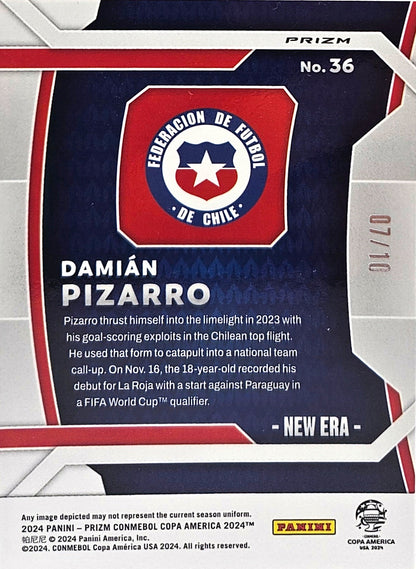 Damián Pizarro /10 - New Era - Prizm CONMEBOL Copa América 2024