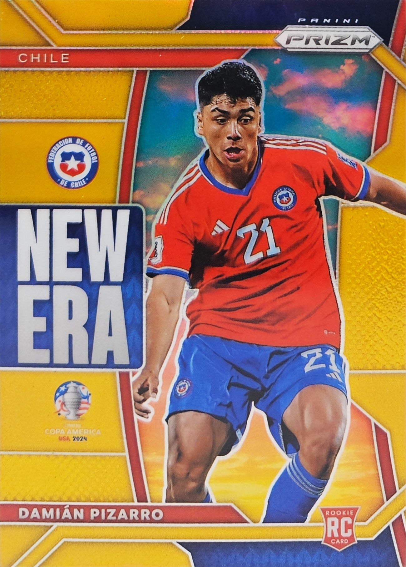 Damián Pizarro /10 - New Era - Prizm CONMEBOL Copa América 2024