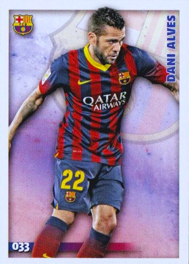 Dani Alves - Las Fichas Quiz de la Liga 2015