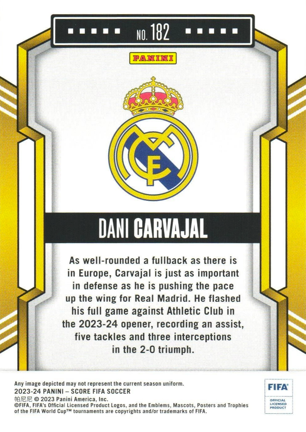 Dani Carvajal - Score FIFA Soccer 23/24