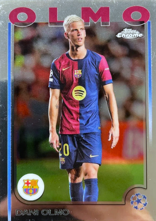 Dani Olmo - Topps Chrome UEFA Club Competitions 24/25