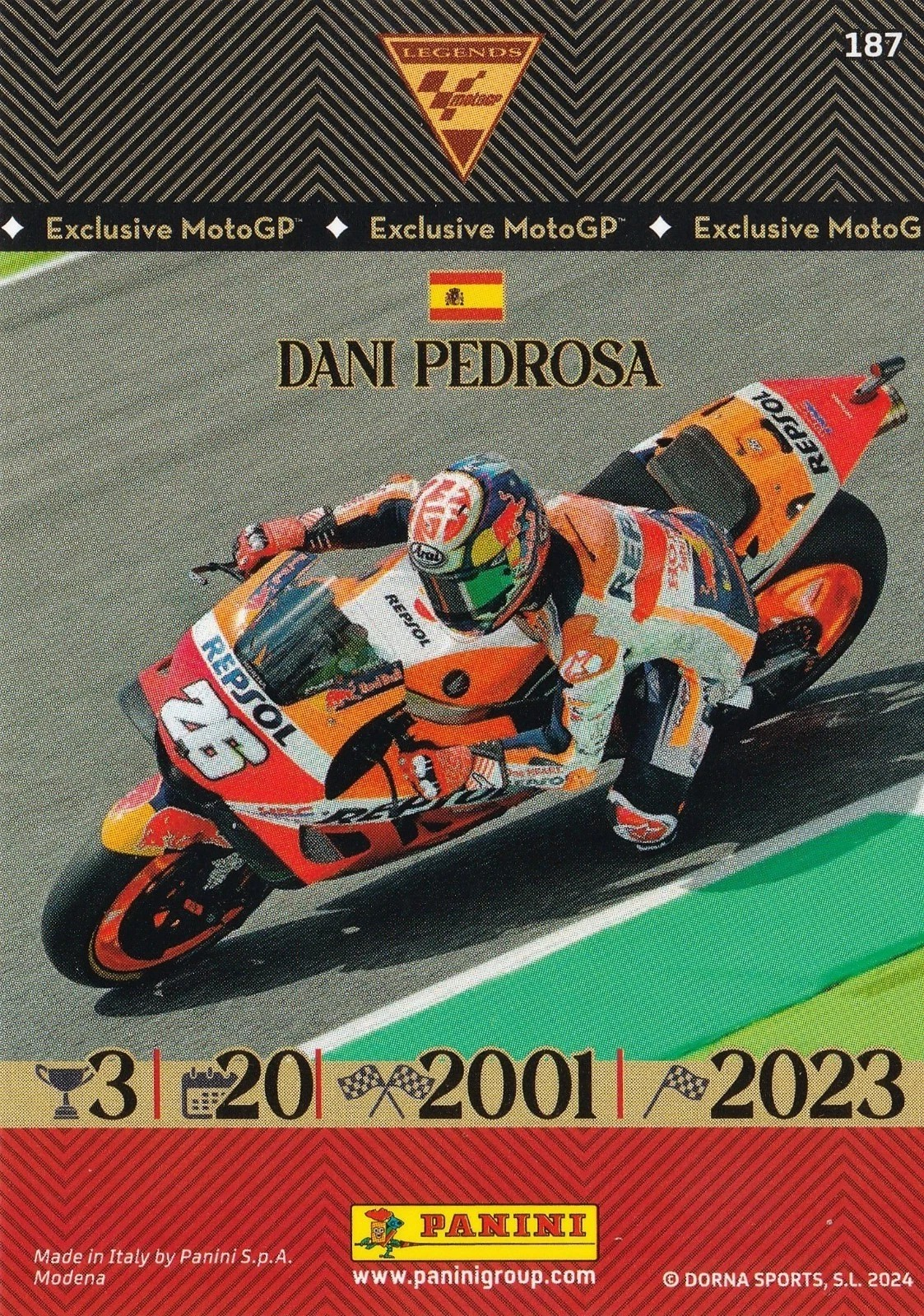 Dani Pedrosa - Legends - MotoGP 2024 75th Anniversary