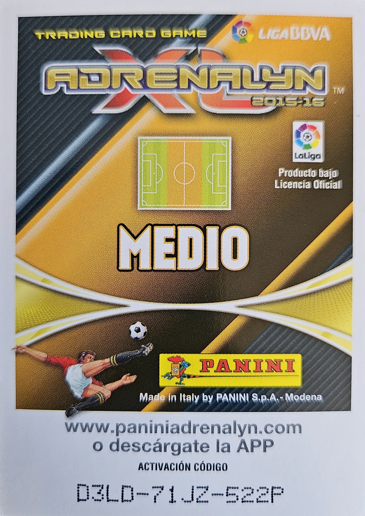 Dani Ceballos - Diamante - Adrenalyn XL LaLiga 15/16
