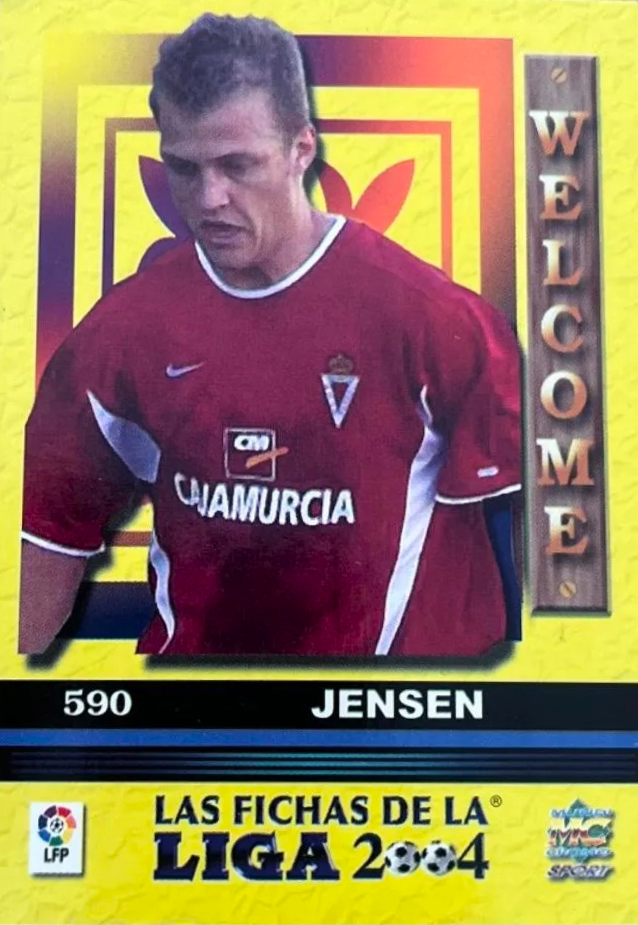 Daniel Jensen - Welcome - Las Fichas de la Liga 2004