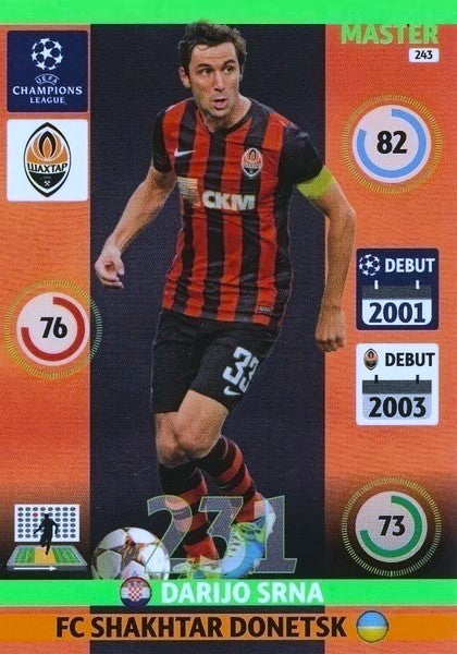 Darijo Srna - Master - Adrenalyn XL Champions League 14/15