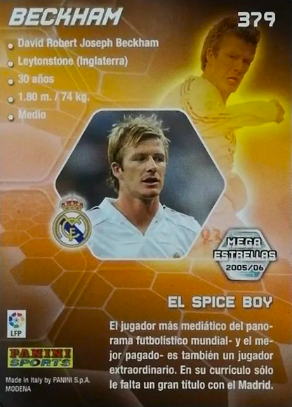 David Beckham - Mega estrellas - Megacracks 05/06